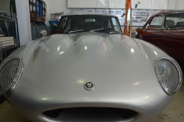1969 Silver Jaguar E-Type Coupe