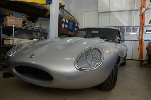 1969 Silver Jaguar E-Type Coupe