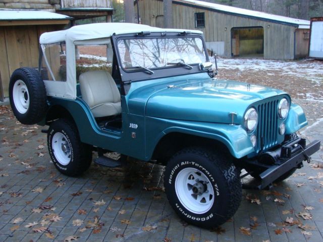 1969 Green Willys CJ 5 SUV