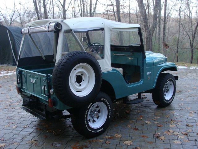 1969 Green Willys CJ 5 SUV