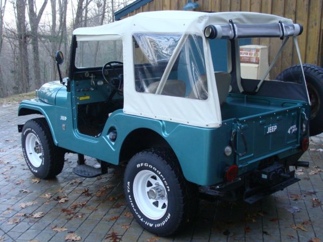1969 Green Willys CJ 5 SUV