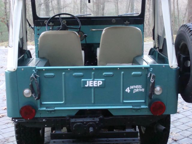 1969 Green Willys CJ 5 SUV