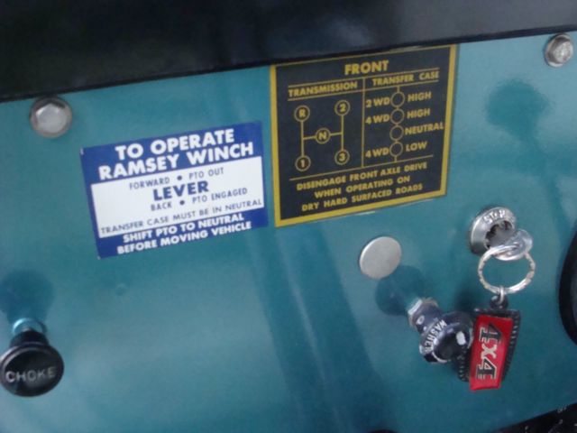 1969 Green Willys CJ 5 SUV