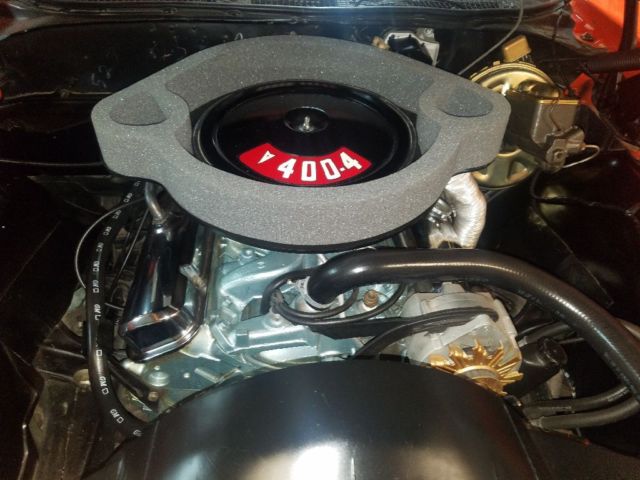 1969 carasile red .hugger orange Pontiac GTO Coupe