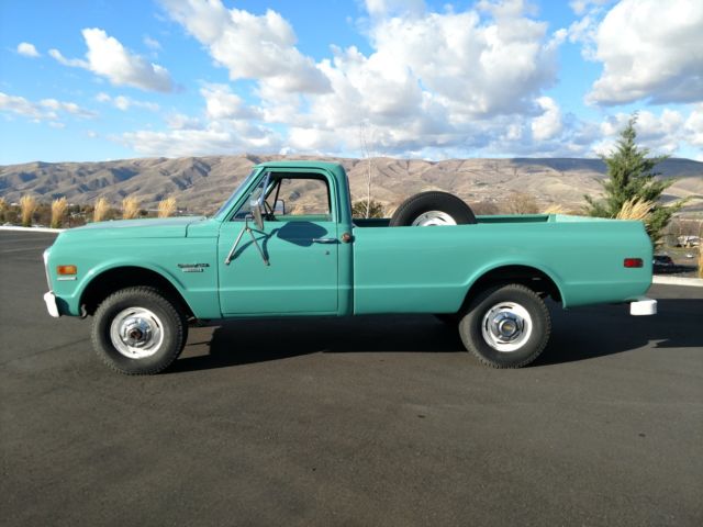 1969 Green Chevrolet C/K Pickup 1500 Standard Cab Pickup