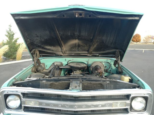 1969 Green Chevrolet C/K Pickup 1500 Standard Cab Pickup