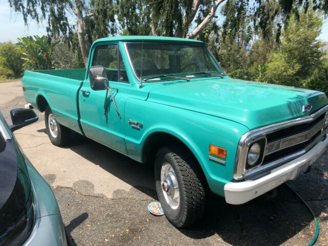 1969 Green Chevrolet C/K Pickup 1500 Standard Cab Pickup