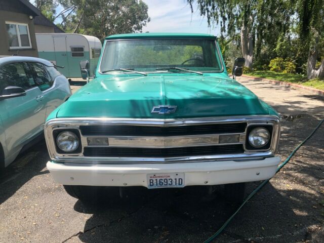 1969 Green Chevrolet C/K Pickup 1500 Standard Cab Pickup