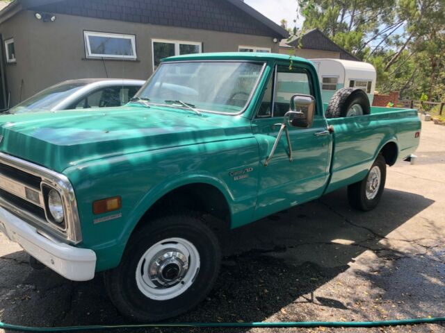 1969 Green Chevrolet C/K Pickup 1500 Standard Cab Pickup