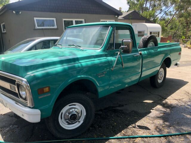 1969 Green Chevrolet C/K Pickup 1500 Standard Cab Pickup