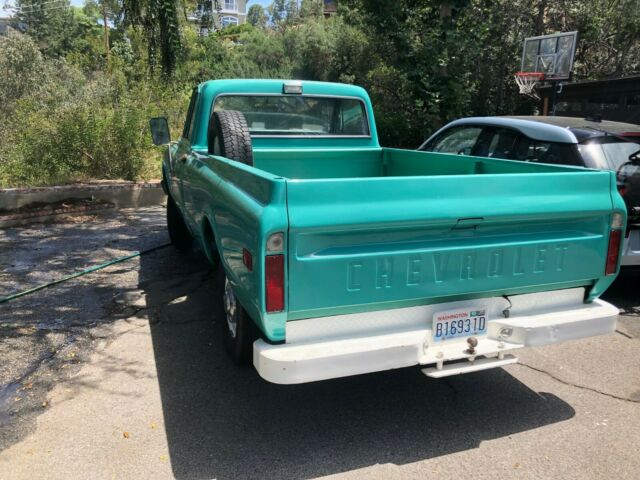 1969 Green Chevrolet C/K Pickup 1500 Standard Cab Pickup