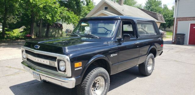 1969 Green Chevrolet Blazer Convertible