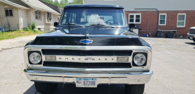 1969 Green Chevrolet Blazer Convertible
