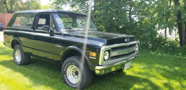 1969 Green Chevrolet Blazer Convertible