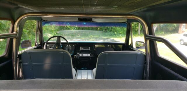 1969 Green Chevrolet Blazer Convertible