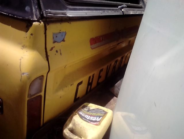 1969 Yellow Chevrolet Blazer Blazer