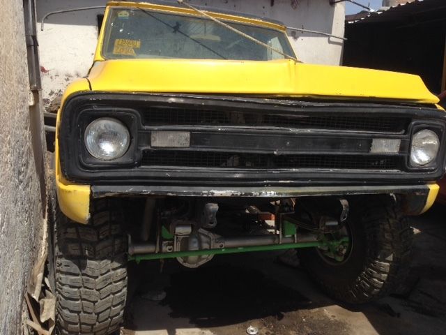 1969 Yellow Chevrolet Blazer Blazer