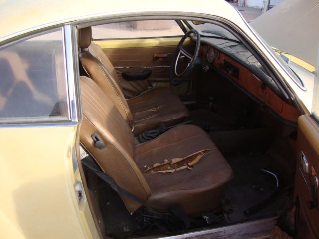1969 Tan Volkswagen Karmann Ghia Sedan