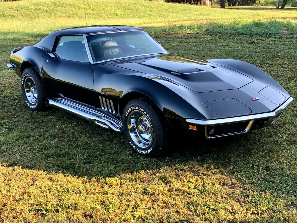 1969 Black Chevrolet Corvette Coupe