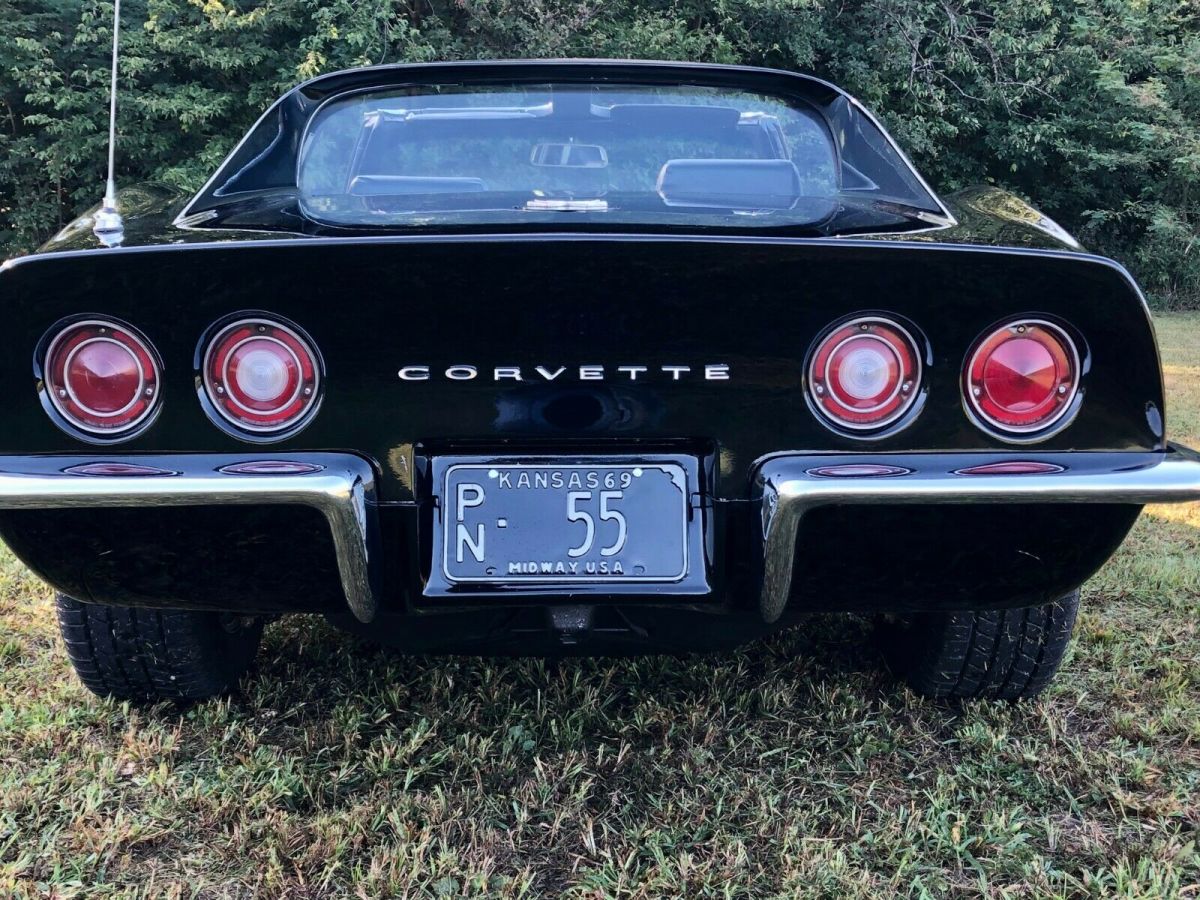 1969 Black Chevrolet Corvette Coupe