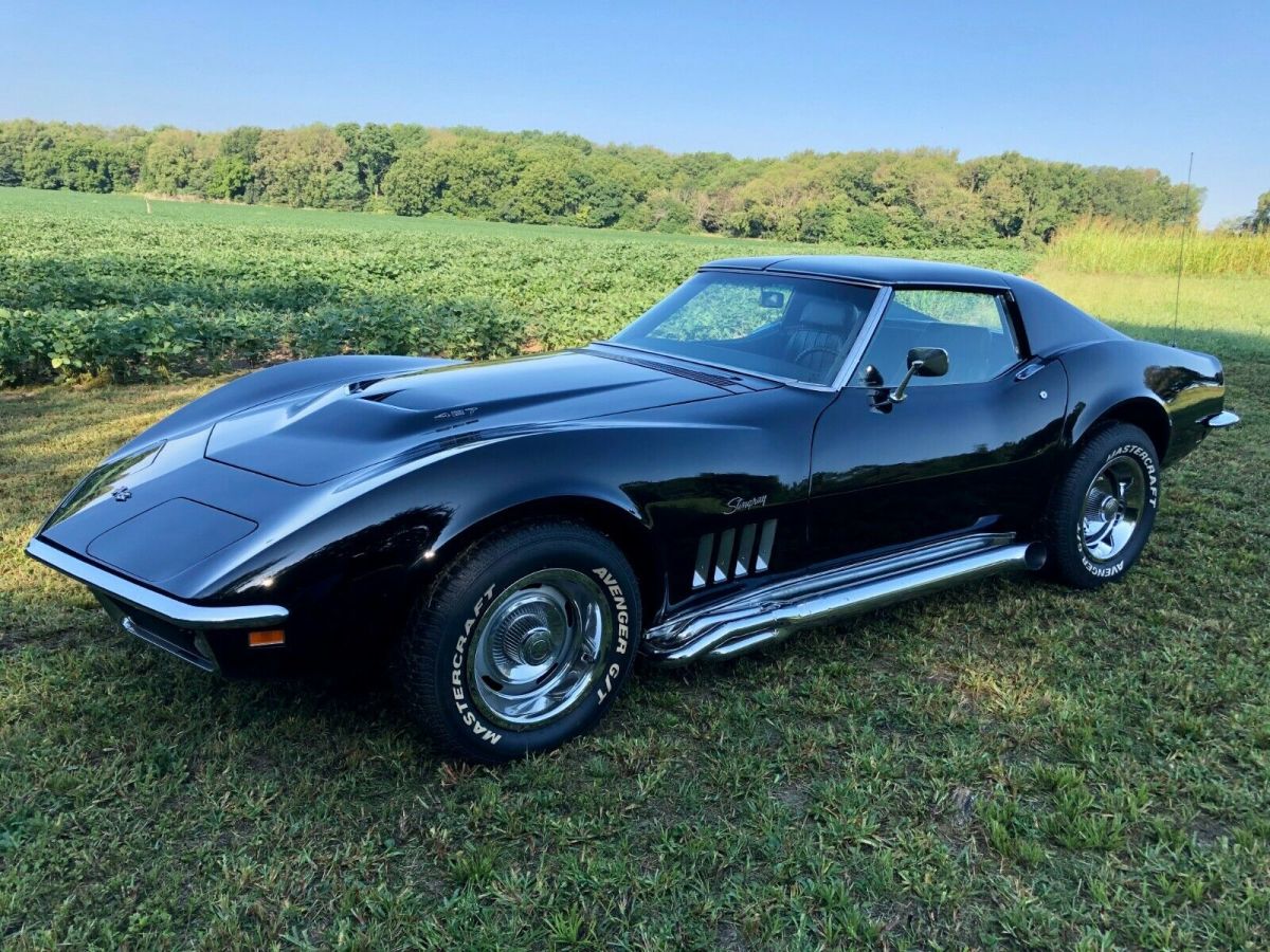1969 Black Chevrolet Corvette Coupe