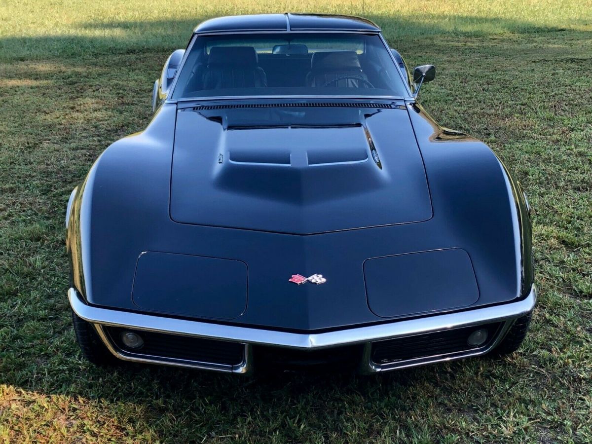 1969 Black Chevrolet Corvette Coupe
