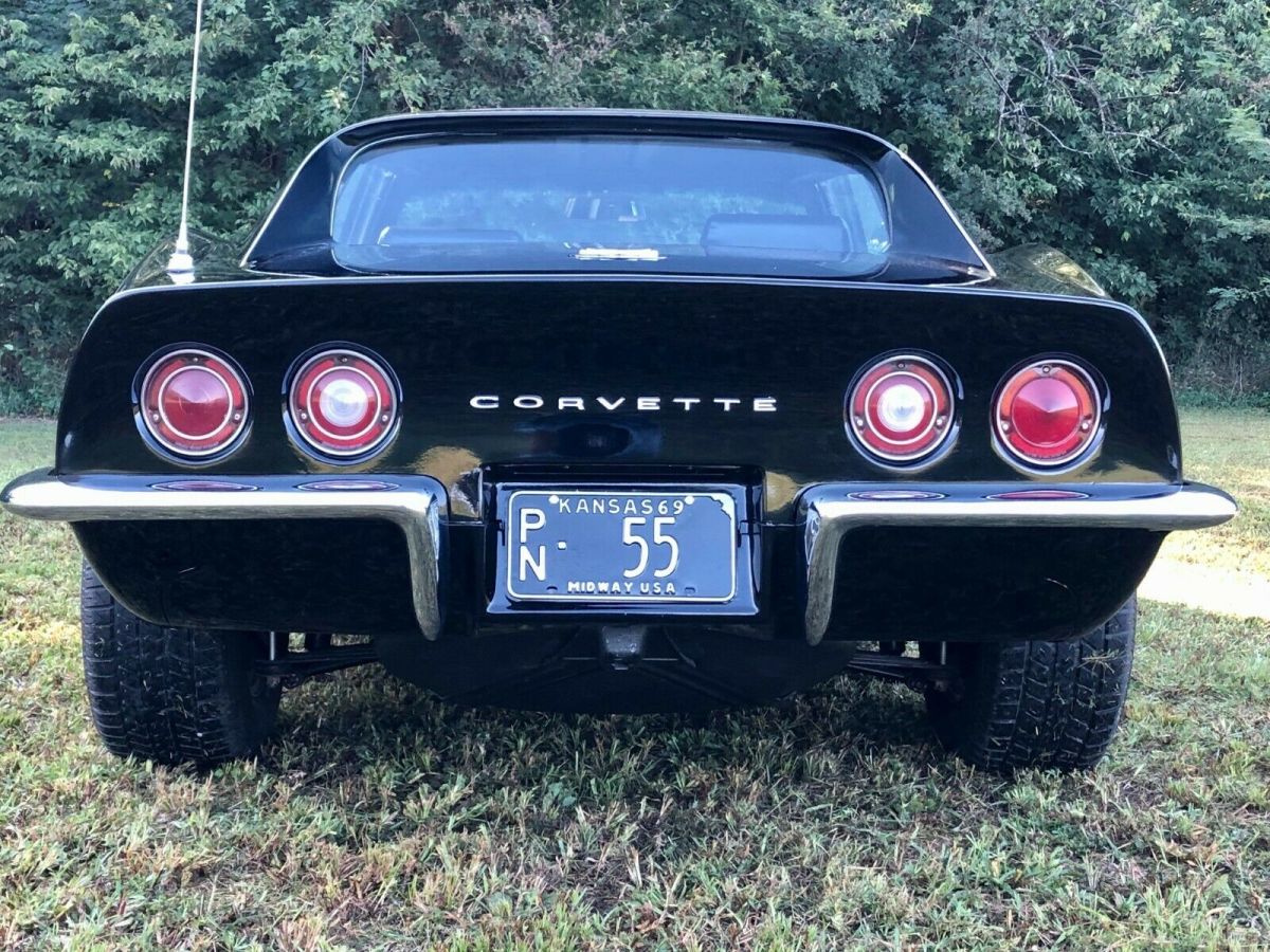 1969 Black Chevrolet Corvette Coupe
