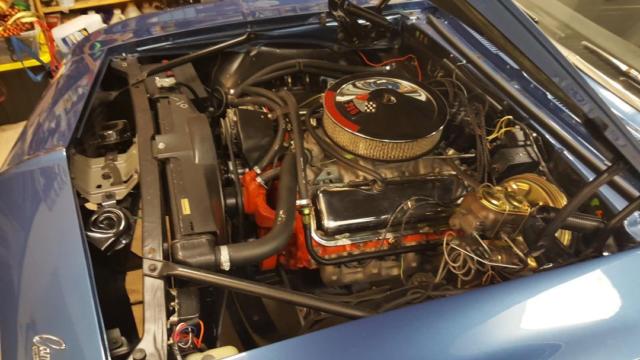 1969 dusk blue Chevrolet Camaro Coupe