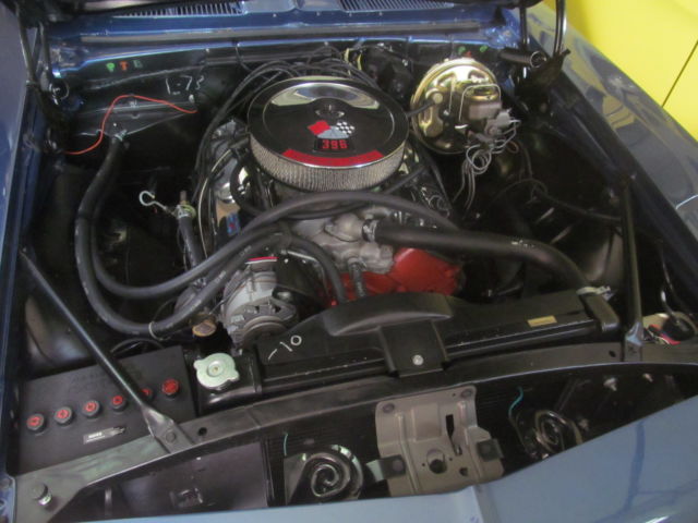 1969 dusk blue Chevrolet Camaro Coupe