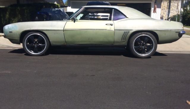 1969 Green Chevrolet Camaro Coupe