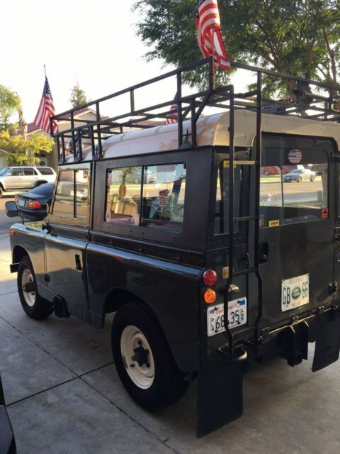 1969 Olive Drap Land Rover Series IIA SUV