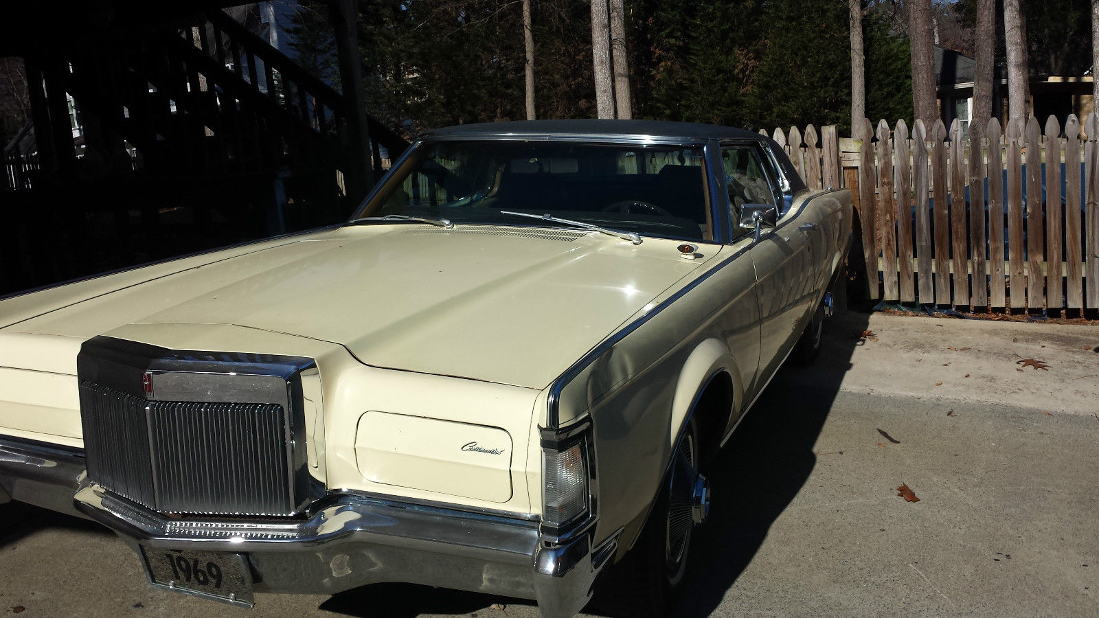 1969 Yellow Lincoln Mark Series
