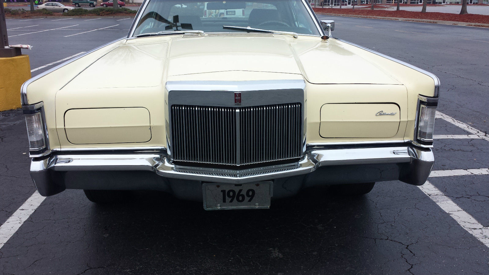 1969 Yellow Lincoln Mark Series