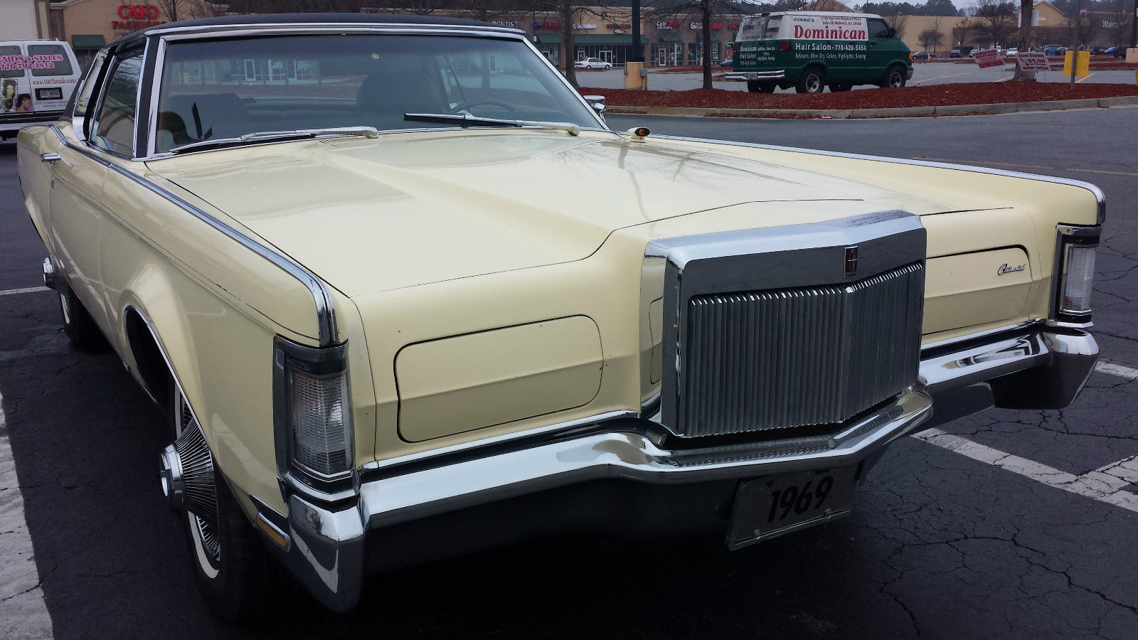 1969 Yellow Lincoln Mark Series