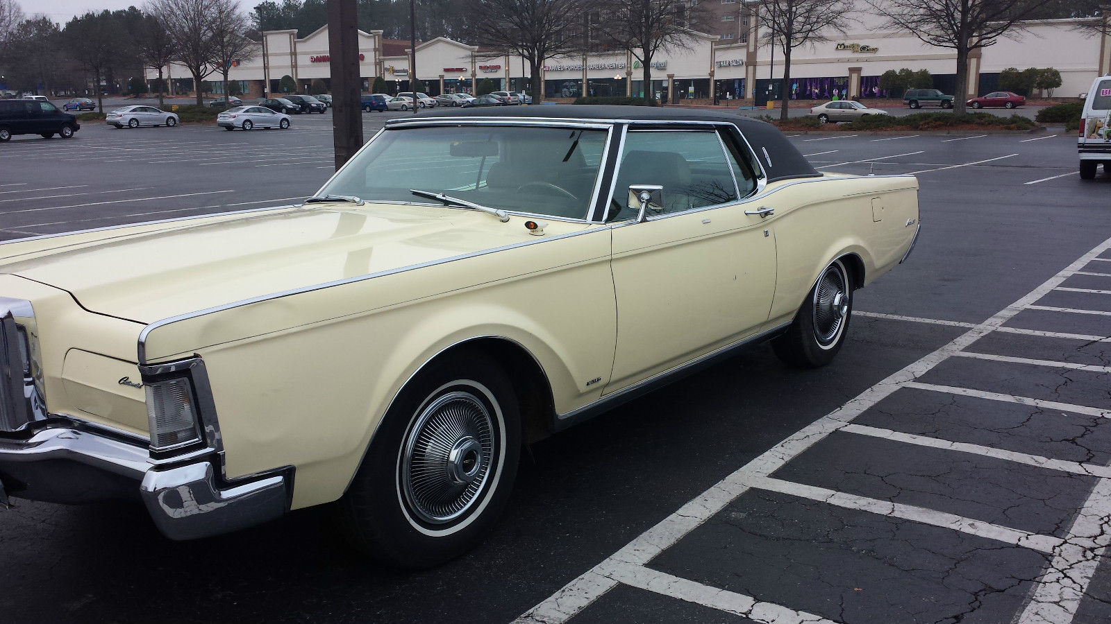 1969 Yellow Lincoln Mark Series