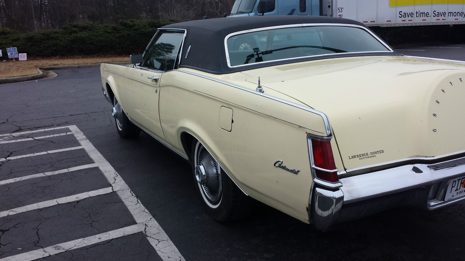 1969 Yellow Lincoln Mark Series