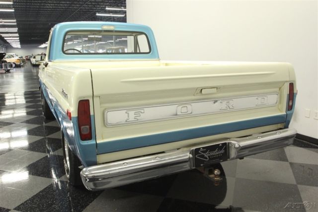 1969 White Ford F-100