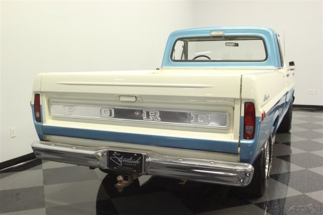 1969 White Ford F-100