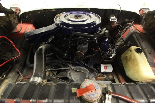 1969 White Ford F-100