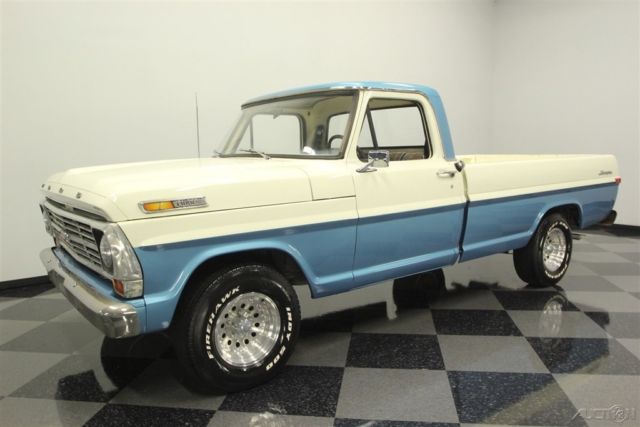 1969 White Ford F-100
