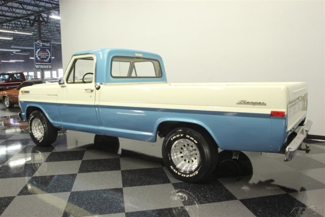 1969 White Ford F-100