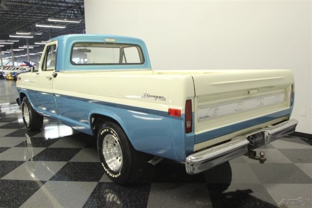 1969 White Ford F-100
