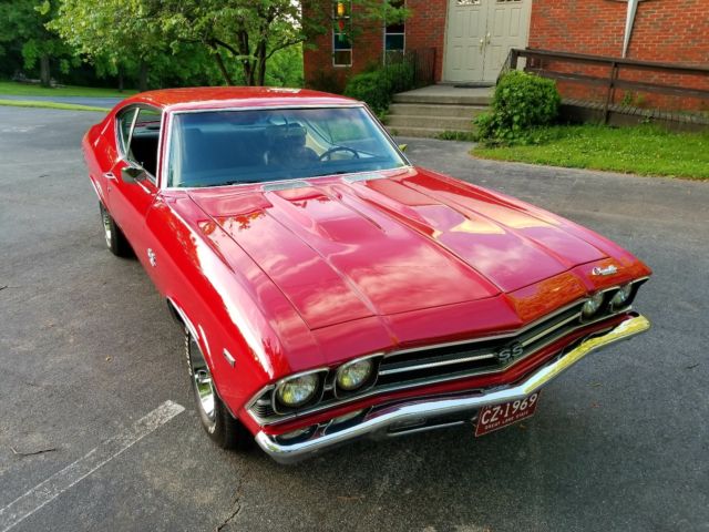 1969 Red Chevrolet Chevelle