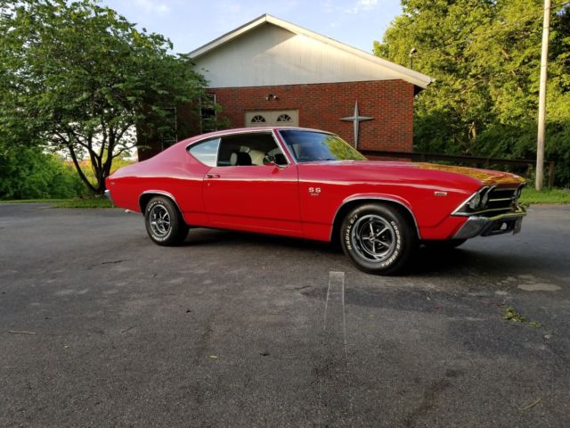 1969 Red Chevrolet Chevelle