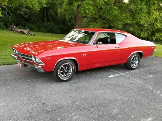 1969 Red Chevrolet Chevelle