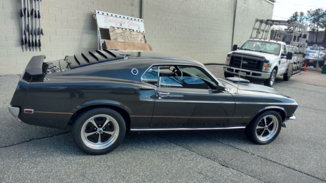 1969 Black Jade Ford Mustang Fastback