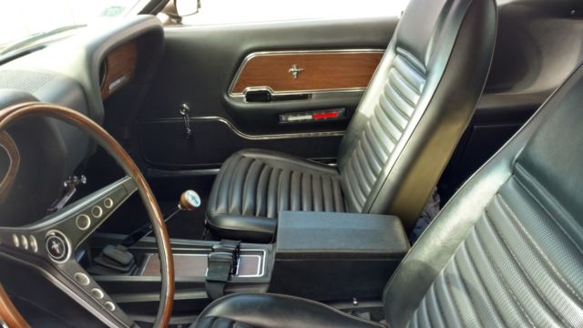 1969 Black Jade Ford Mustang Fastback