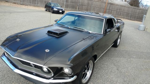 1969 Black Jade Ford Mustang Fastback