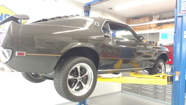 1969 Black Jade Ford Mustang Fastback