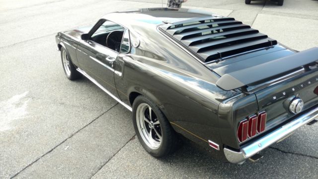 1969 Black Jade Ford Mustang Fastback